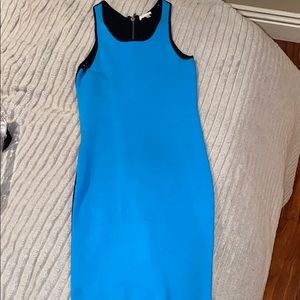 Intermix Brand Teal Bodycon dress